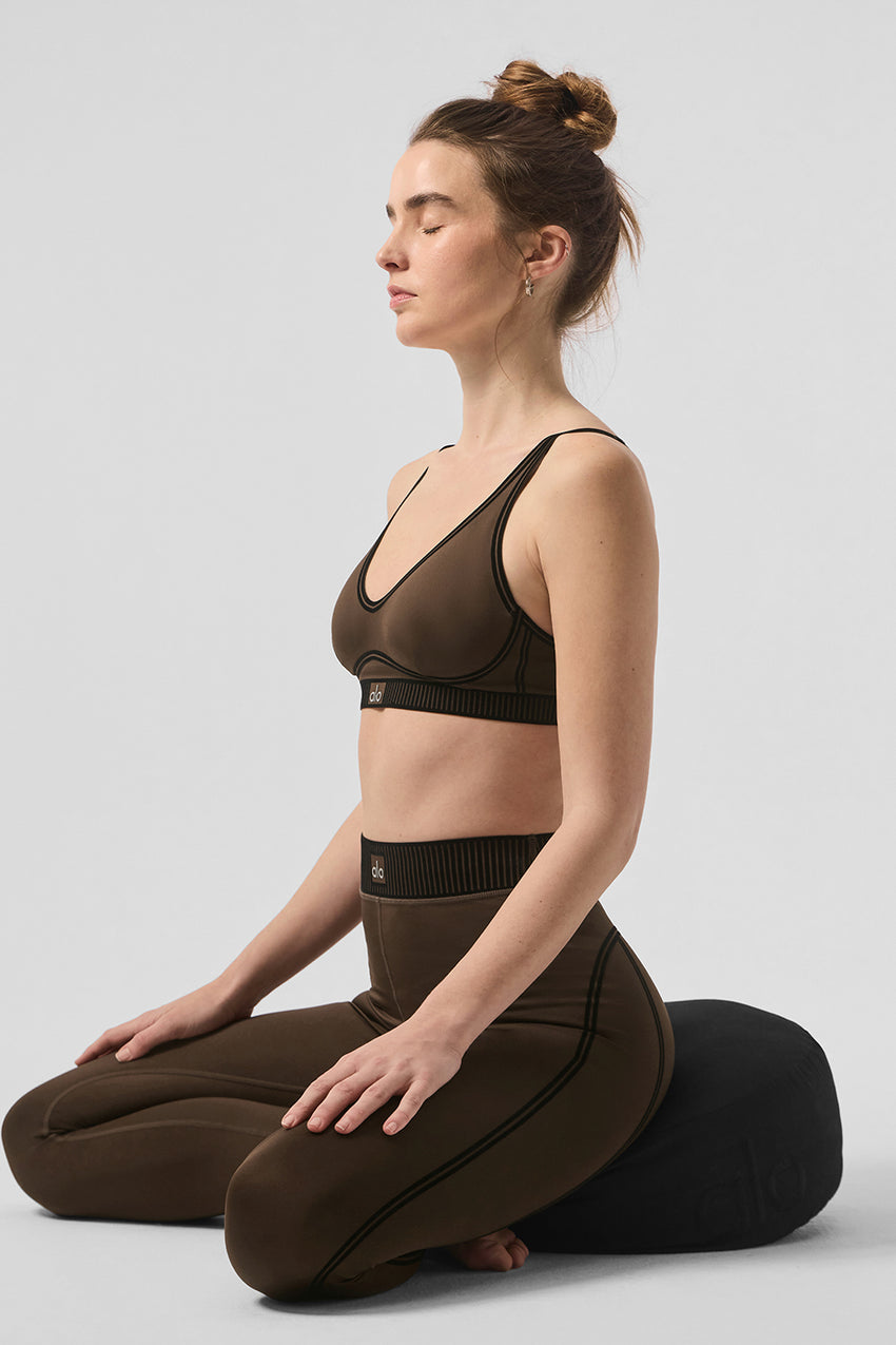 Airlift High-Waist 7/8 Line Up Legging - Black