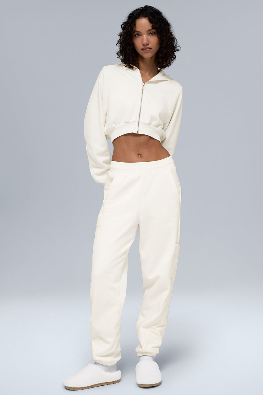 Polar Fleece Wintry Mix Pant - Black
