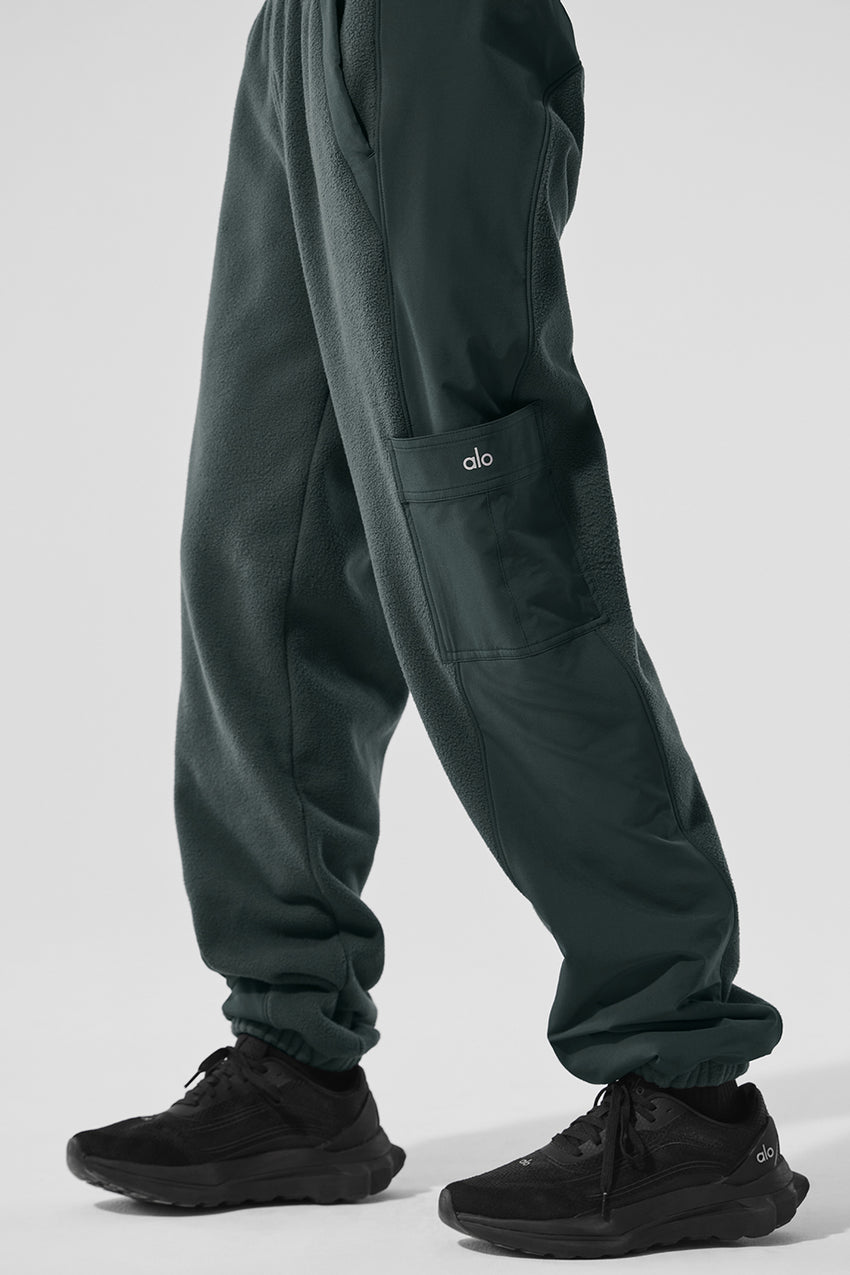 Polar Fleece Wintry Mix Pant - Black