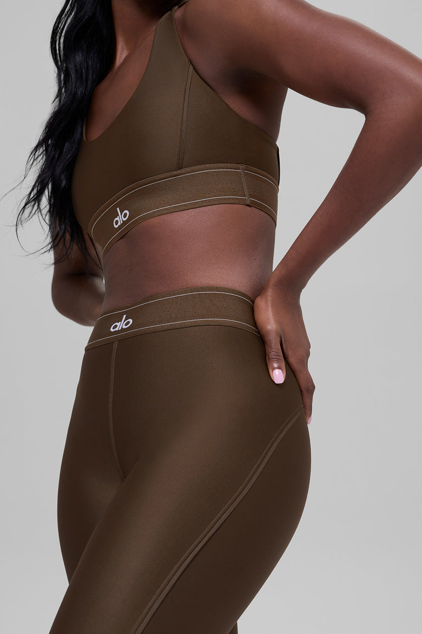 Airlift High-Waist Suit Up Legging - Black/White