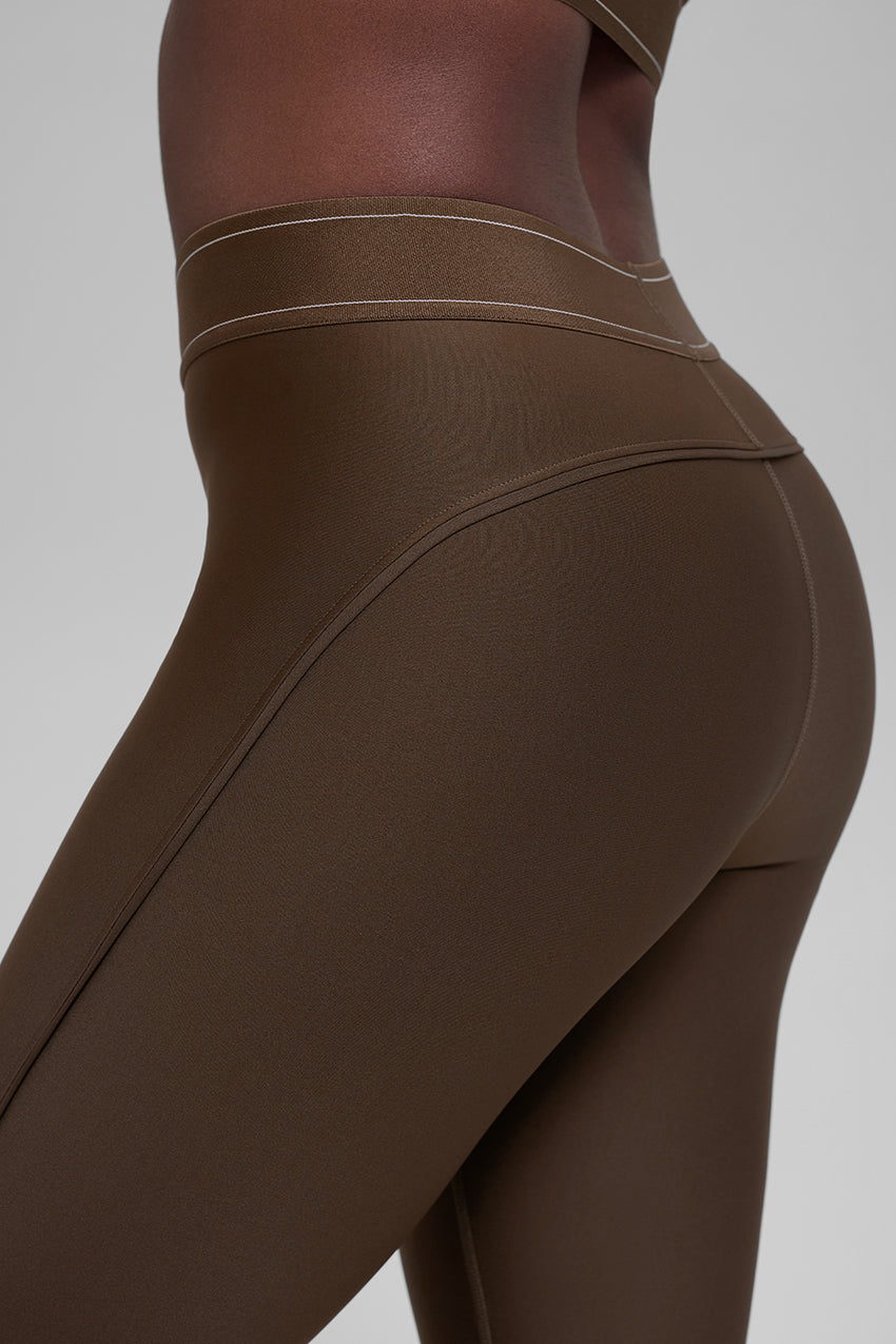 Airlift High-Waist Suit Up Legging - Black/White