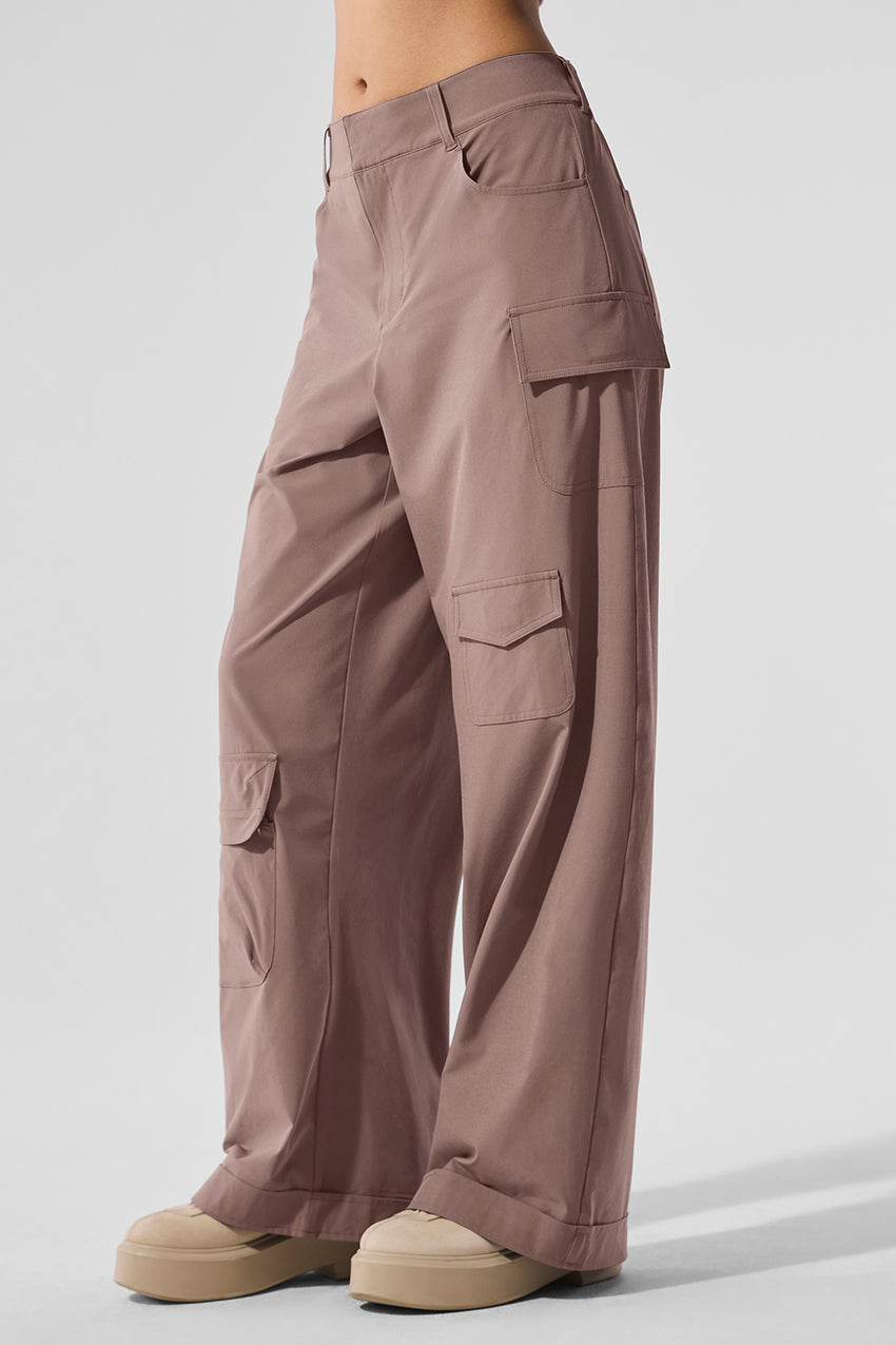 Workwear Cargo Pant - Mushroom