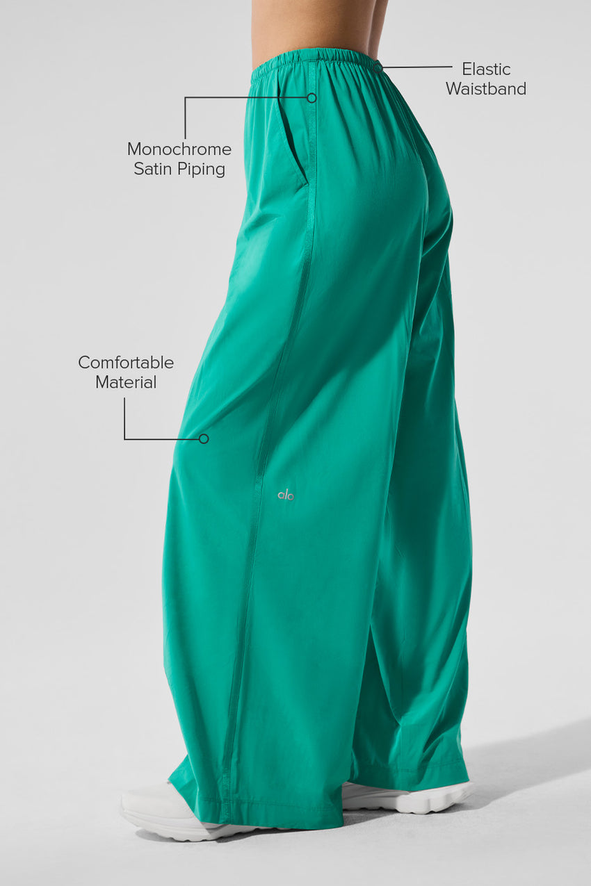 Breezy Wide Leg Pant (Long) - White