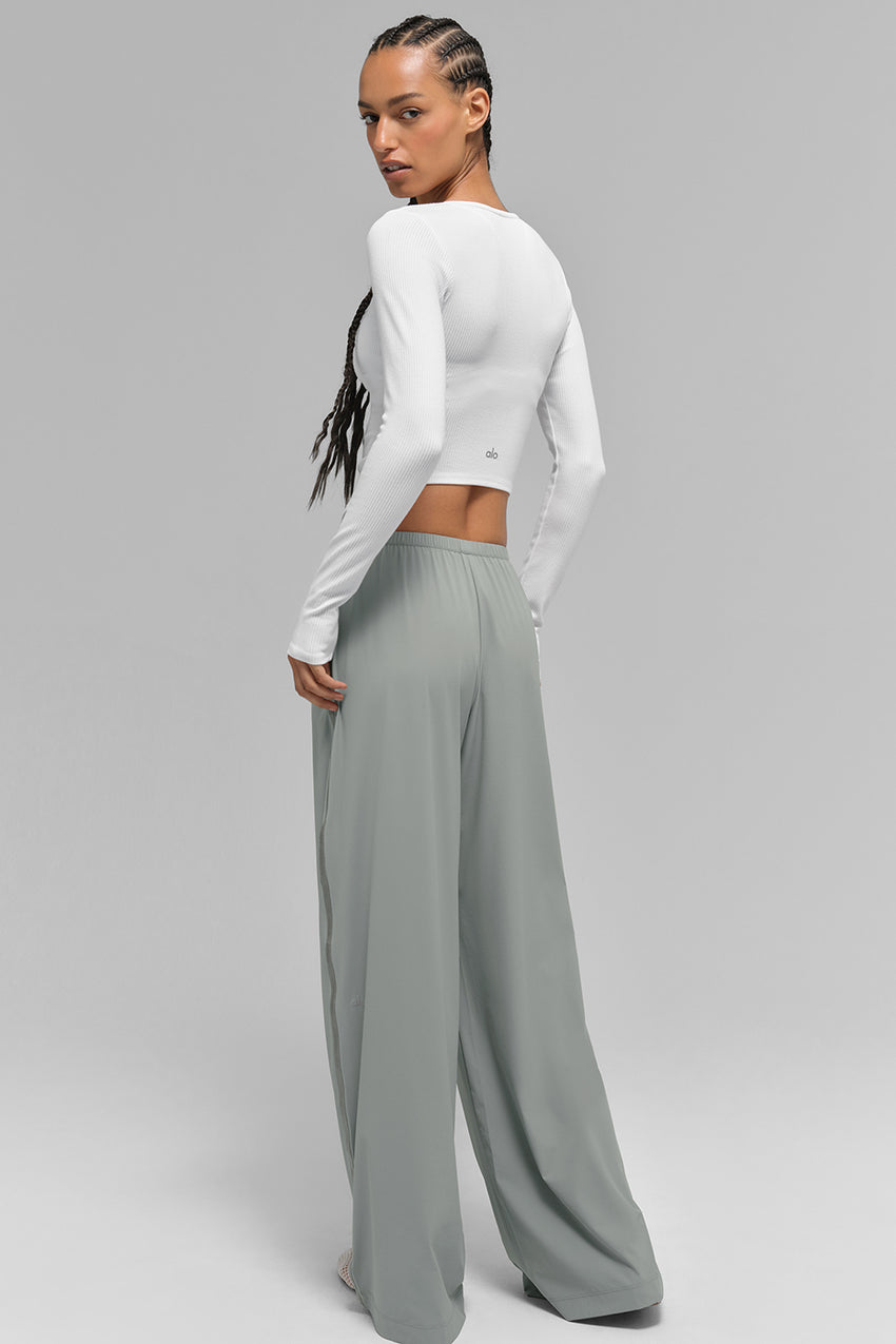 Breezy Wide Leg Pant (Long) - White