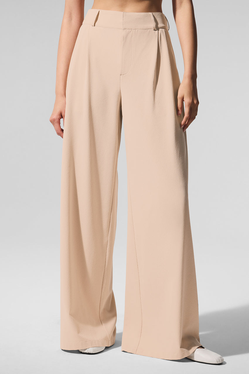 High-Waist Dreamscape Trouser (Regular) - Black