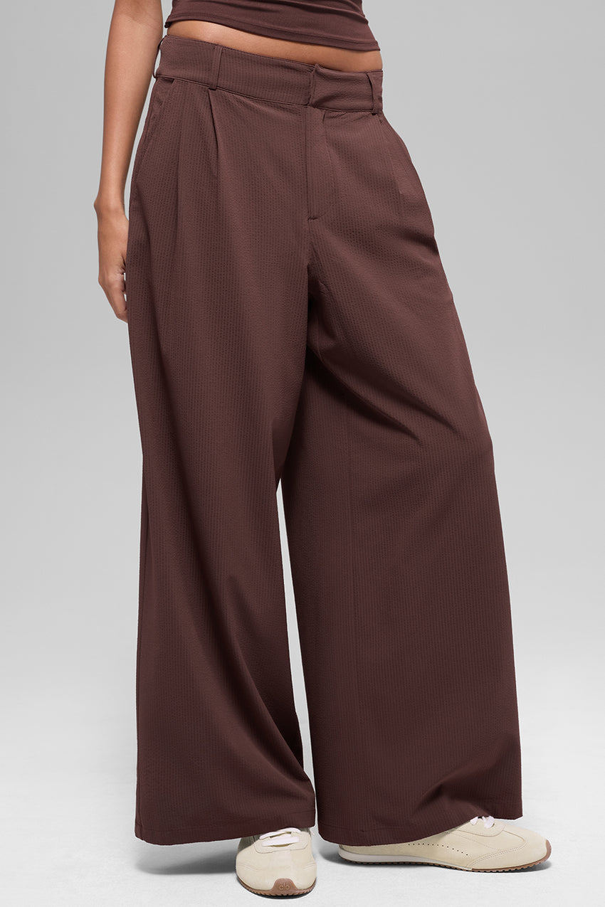 High-Waist Dreamscape Trouser (Regular) - Black
