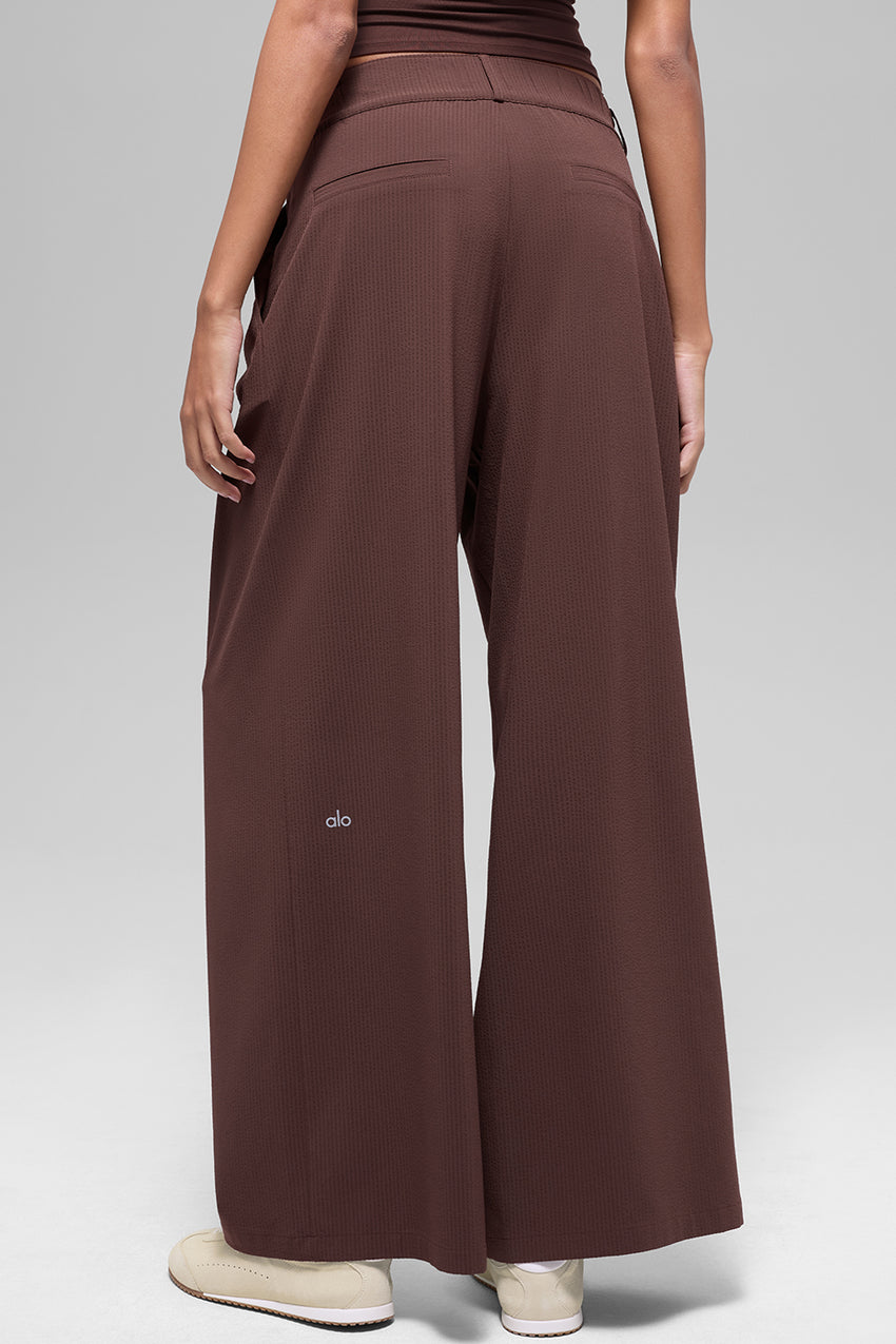 High-Waist Dreamscape Trouser (Regular) - Black