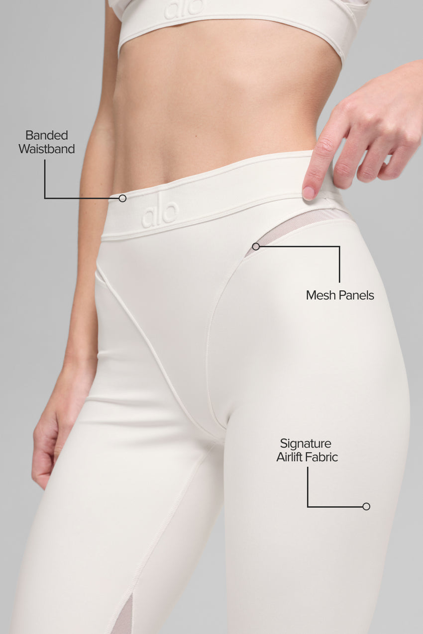 Airlift High-Waist 7/8 Rebel Legging - Black
