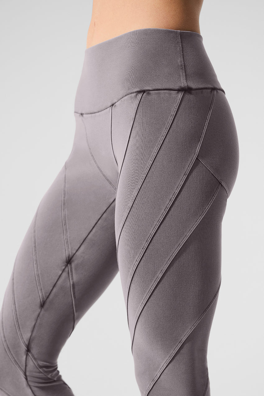 Washed Alosoft High-Waist Sunray Legging - Grey Sky Wash