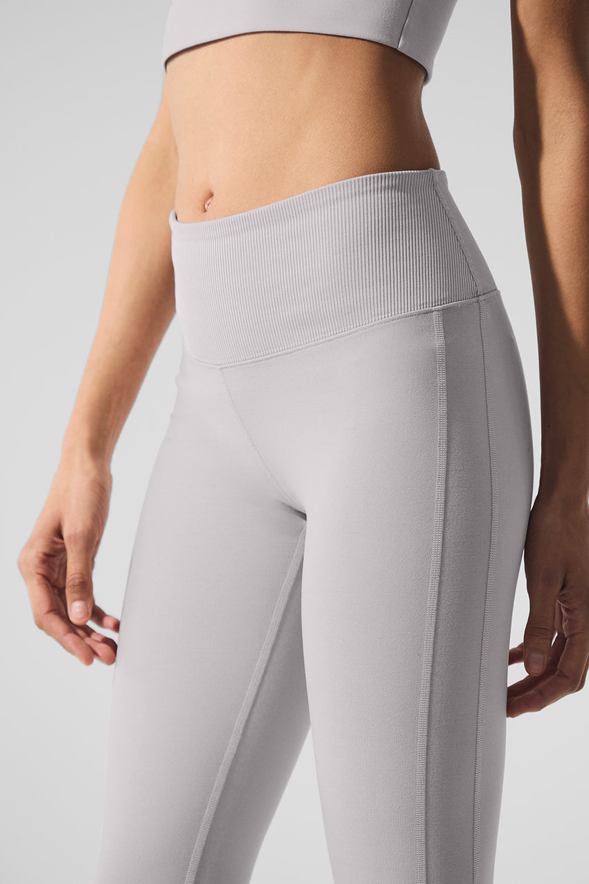 High-Waist Alosoft Lounge Legging - Black