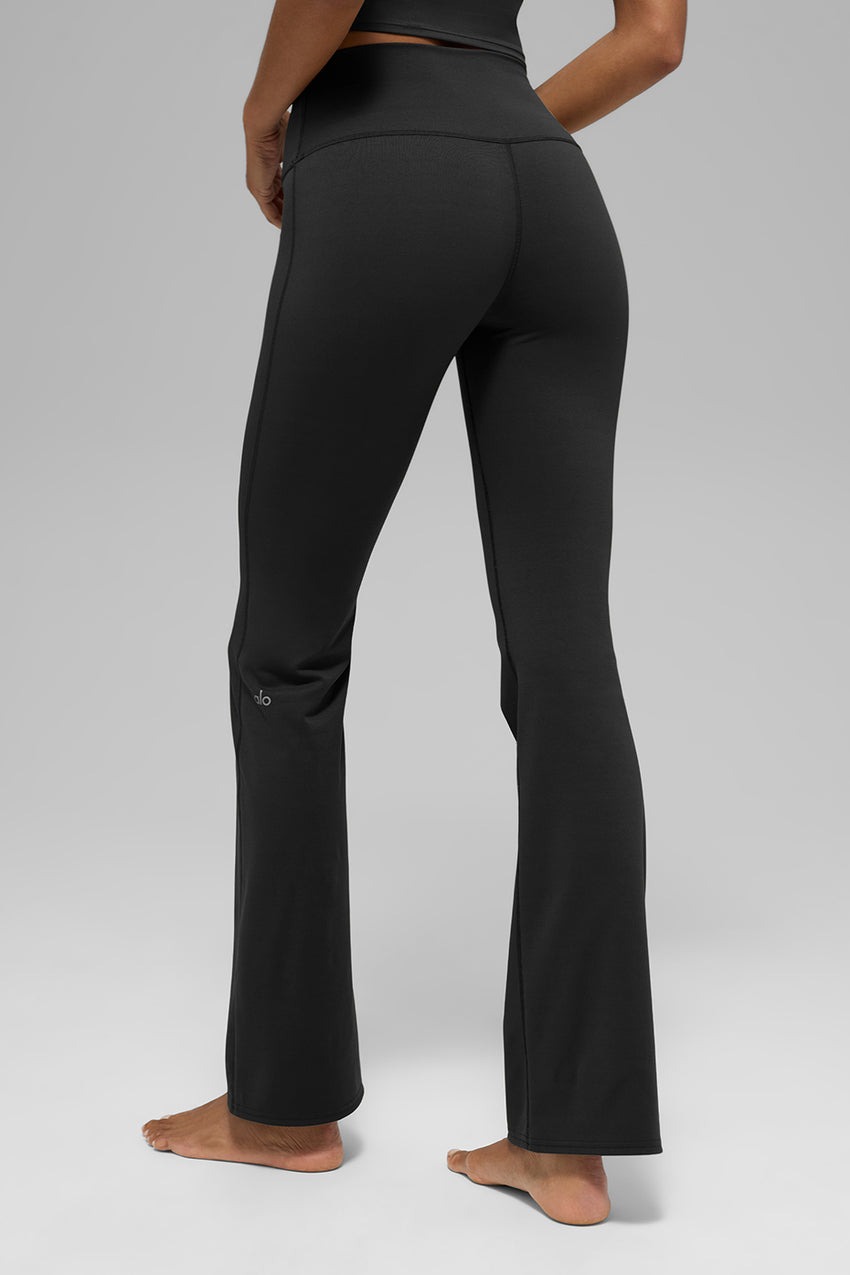 ALO Softsculpt High-Waist Bootcut Legging - Black