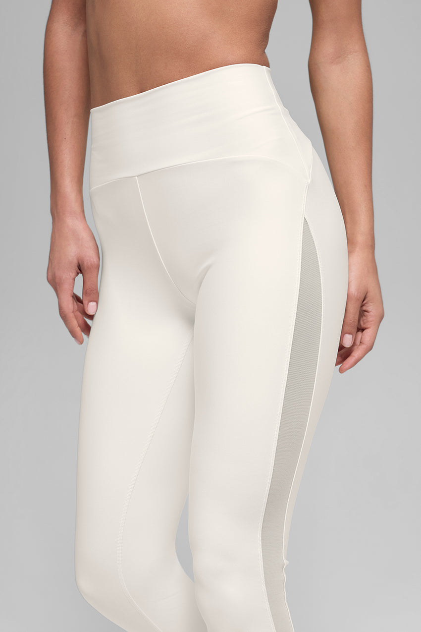 Airlift High-Waist Mesh Infatuation Legging - Black