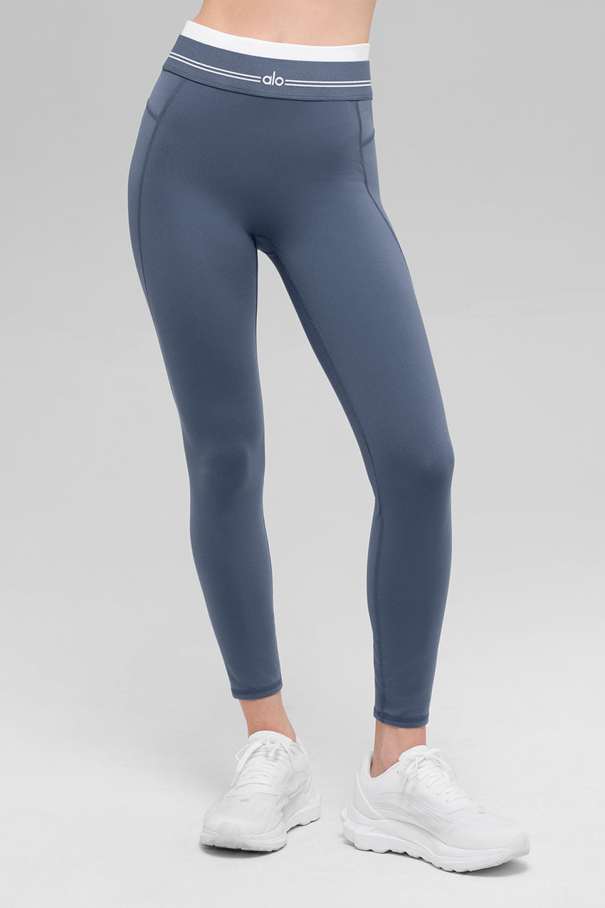 Airbrush High-Waist 7/8 Better Together Legging - Black/White