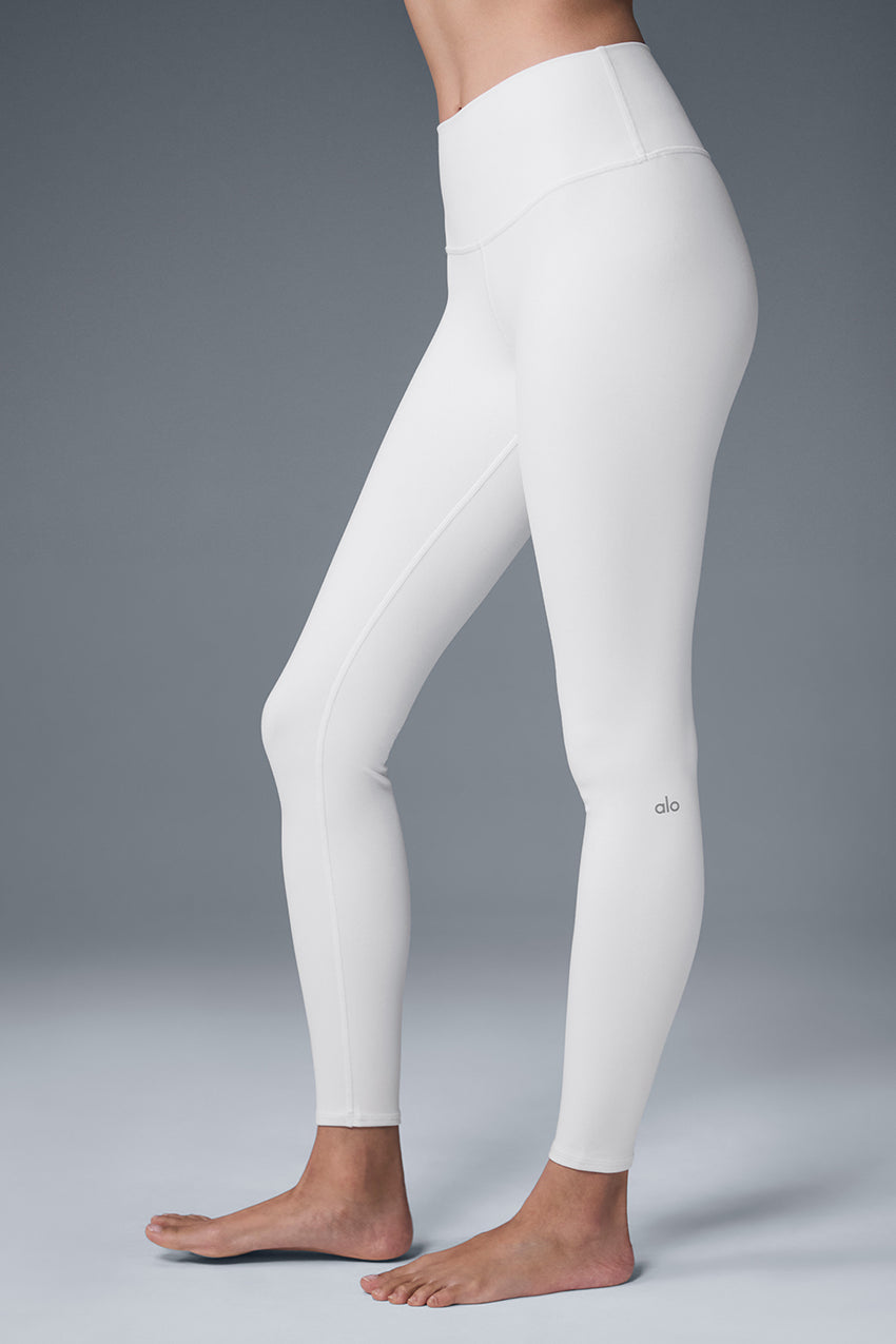 High-Waist Airbrush Legging - Black