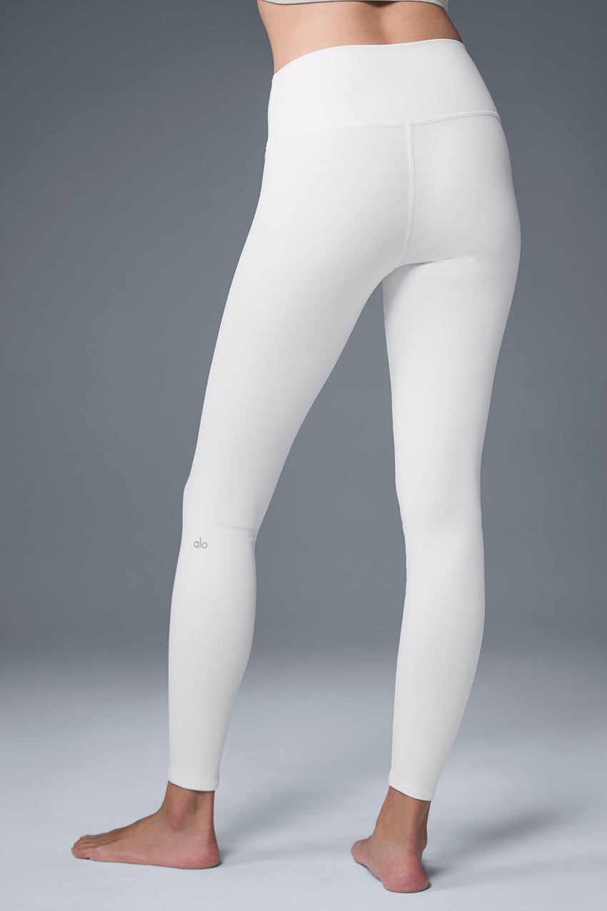 High-Waist Airbrush Legging - Black