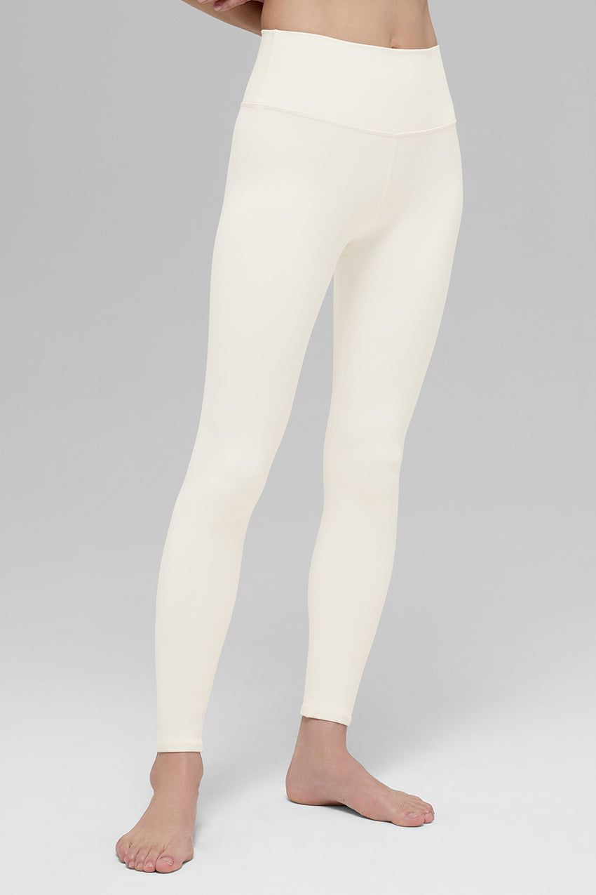High-Waist Airbrush Legging - Black