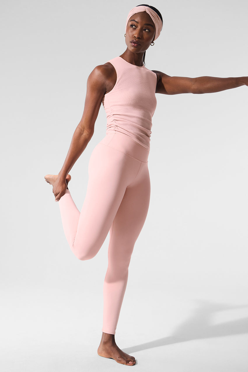 7/8 High-Waist Airbrush Legging - Black