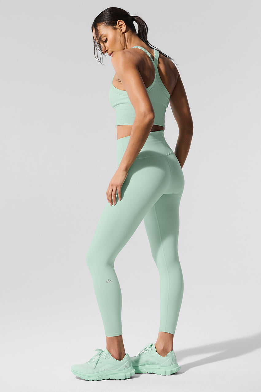 7/8 High-Waist Airbrush Legging - Black