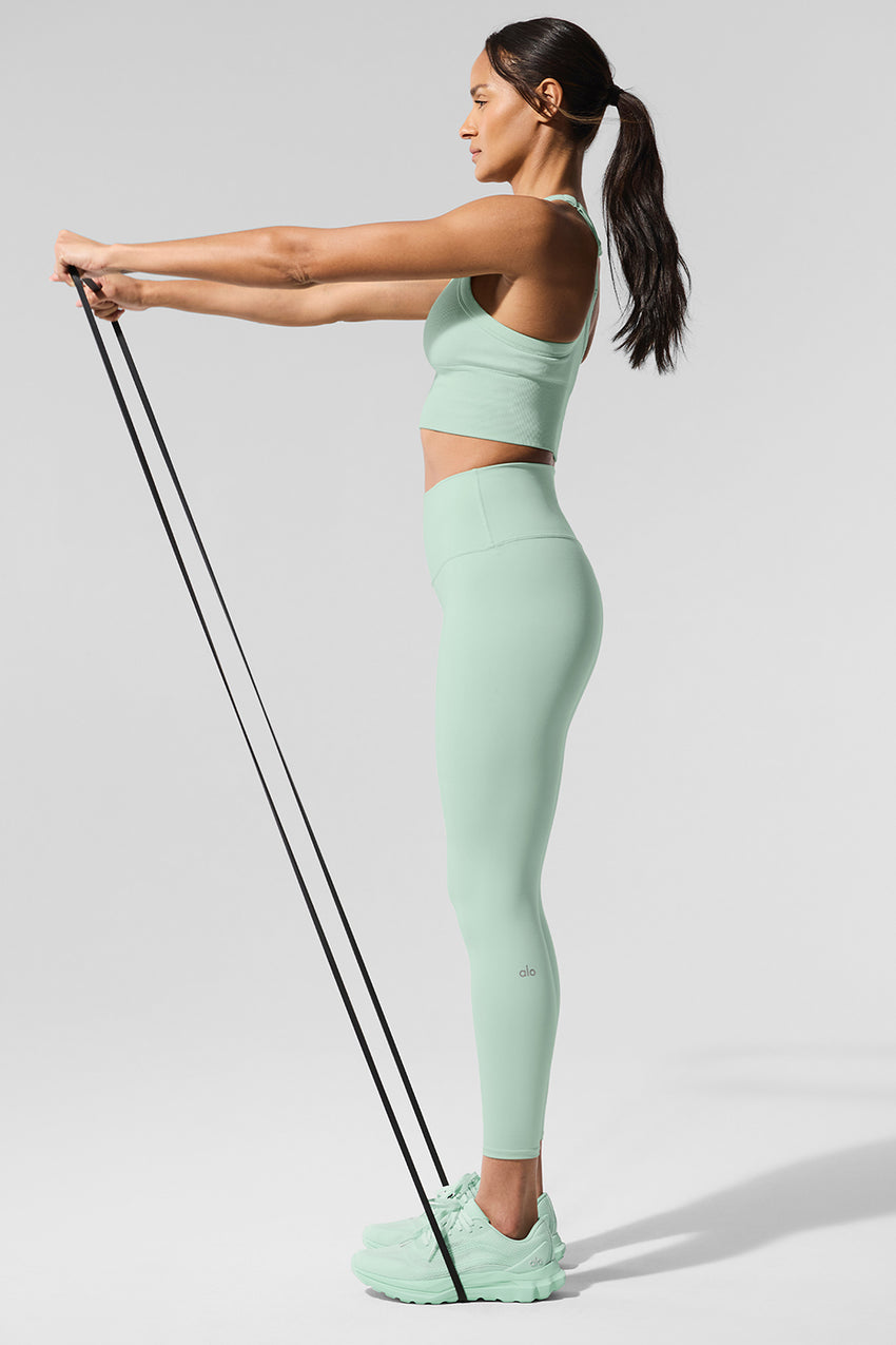 7/8 High-Waist Airbrush Legging - Black