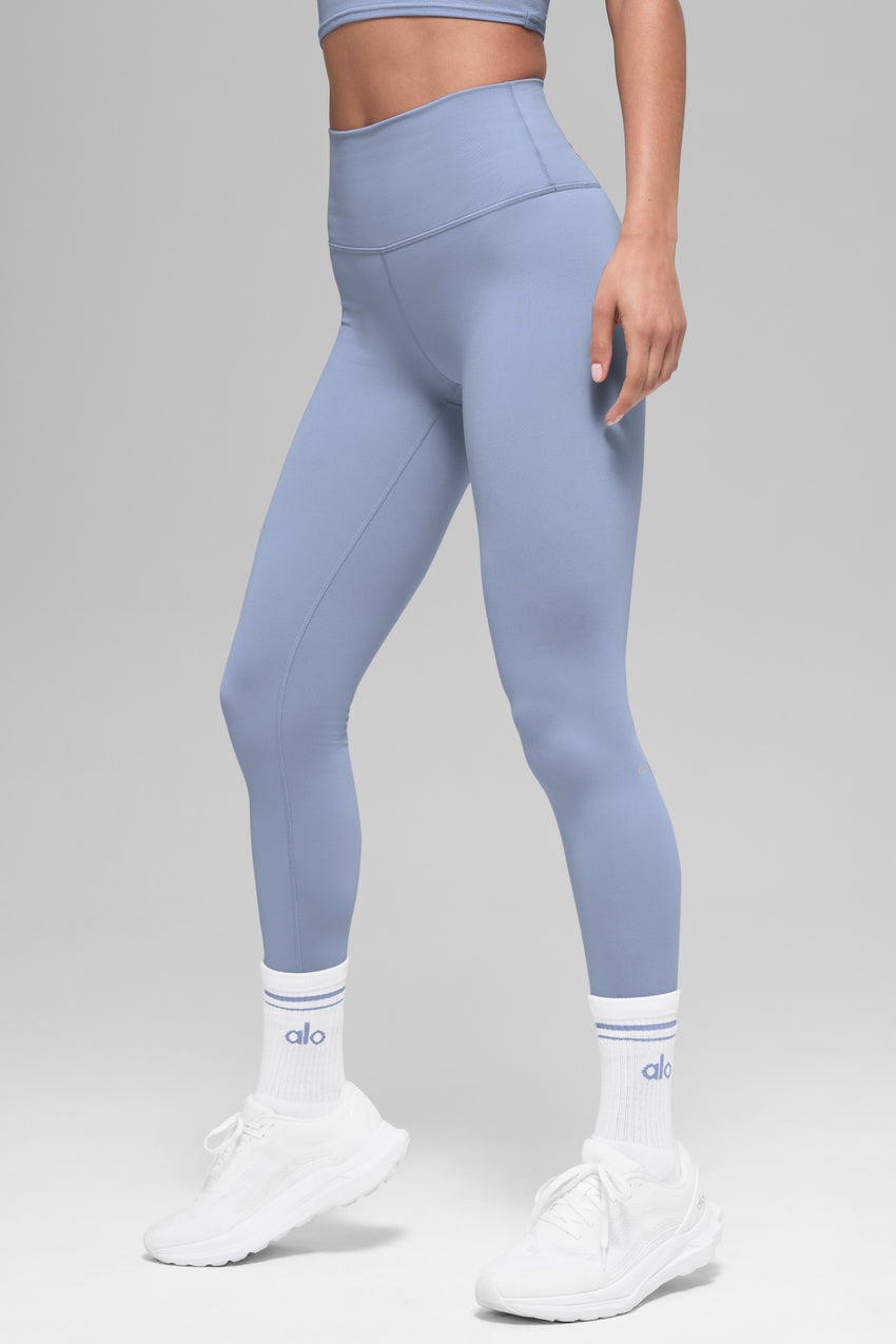 7/8 High-Waist Airbrush Legging - Black