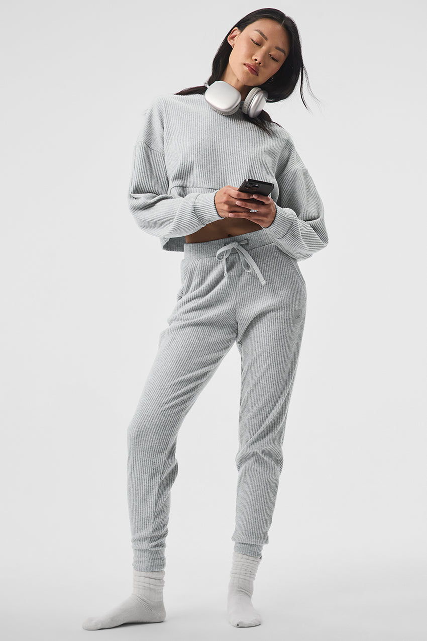 Muse Sweatpant - Gravel Heather