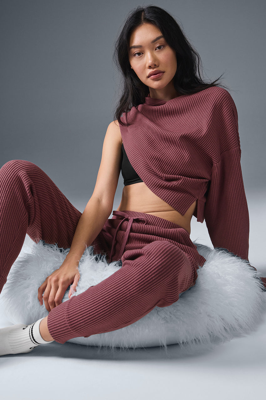 Muse Sweatpant - Gravel Heather