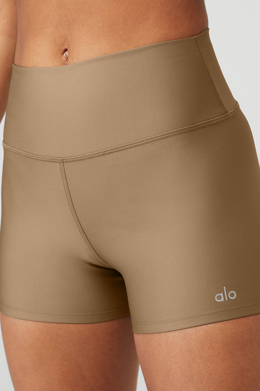 3" High-Waist Airlift Short - Black
