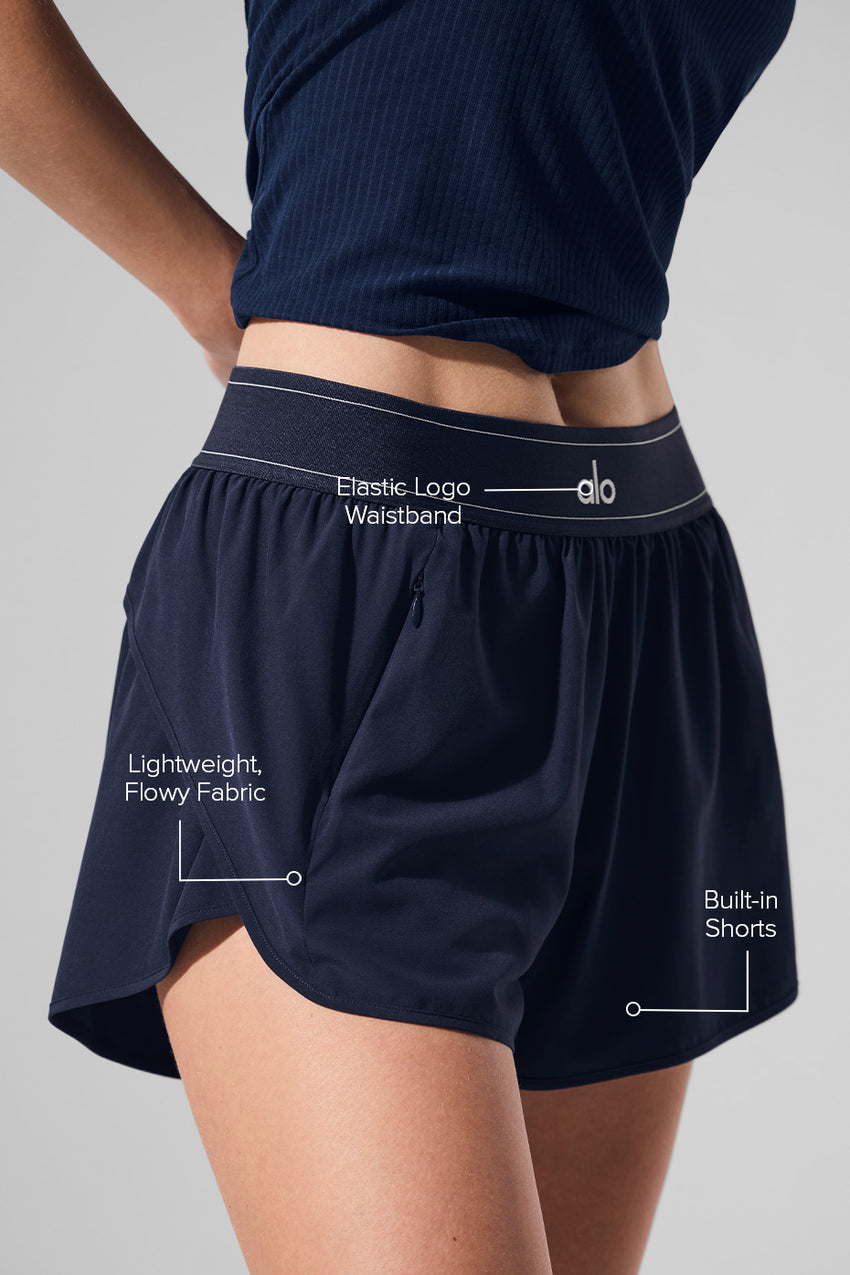 Match Point Short - Black