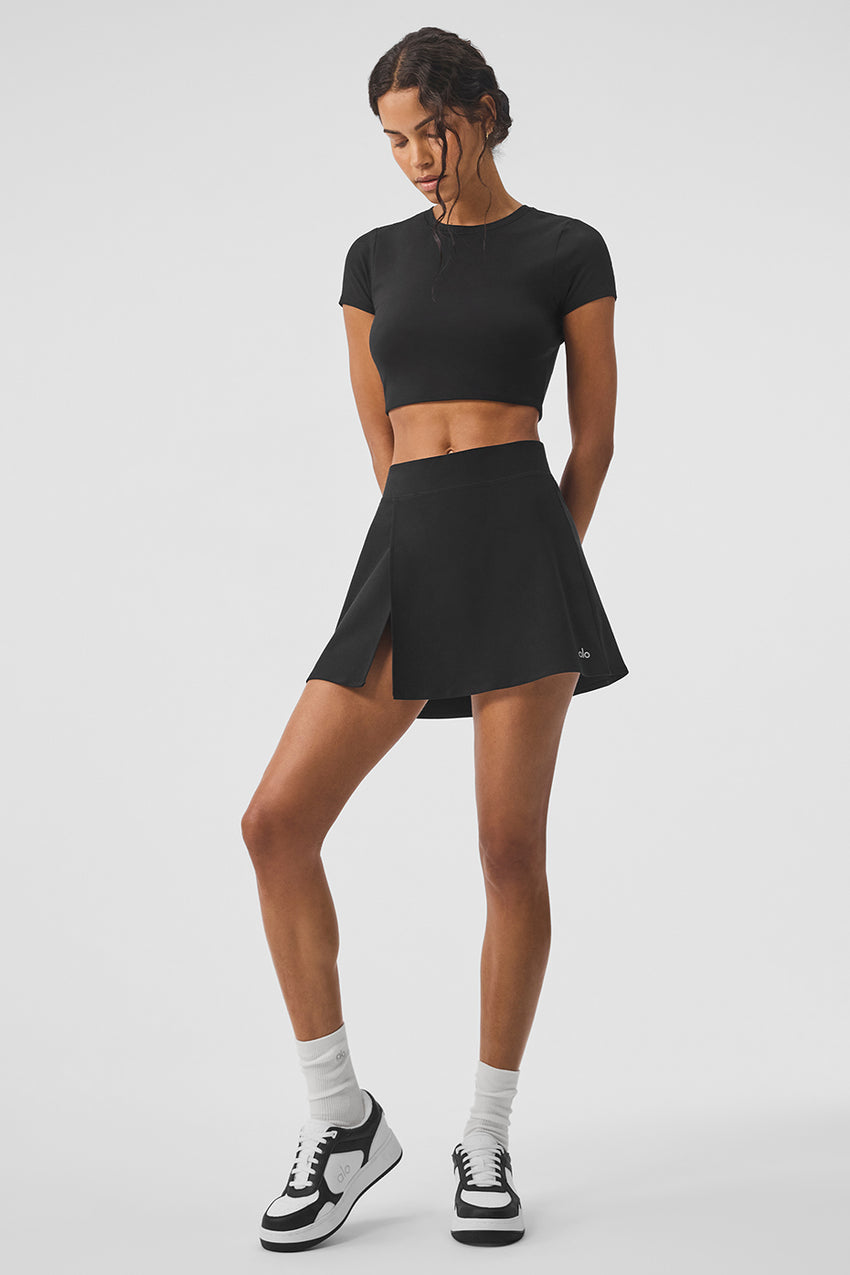 Alosoft Backspin Skirt - White