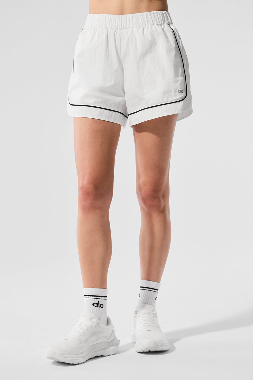 Motivate Track Short - Black/White