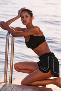 Motivate Track Short - Black/White