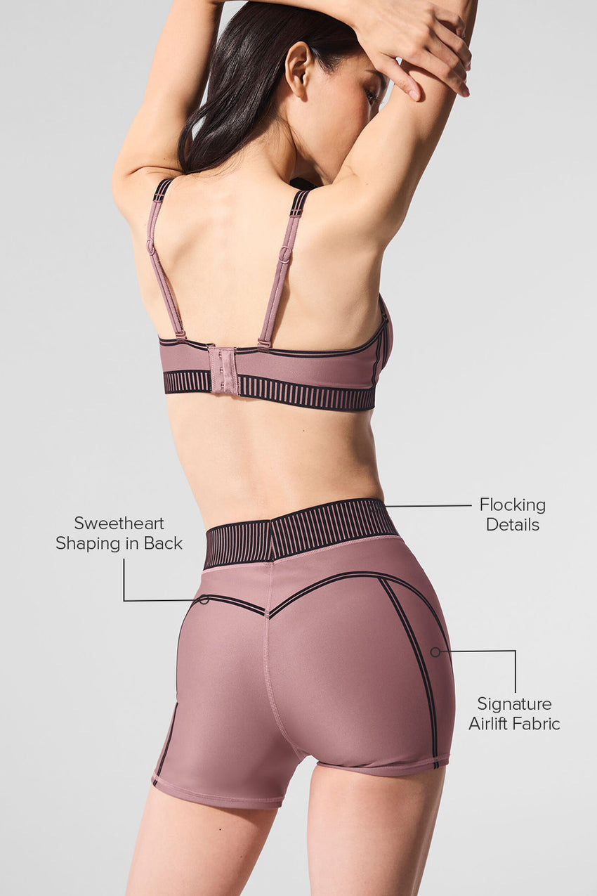 Airlift High-Waist Line Up Short - Black