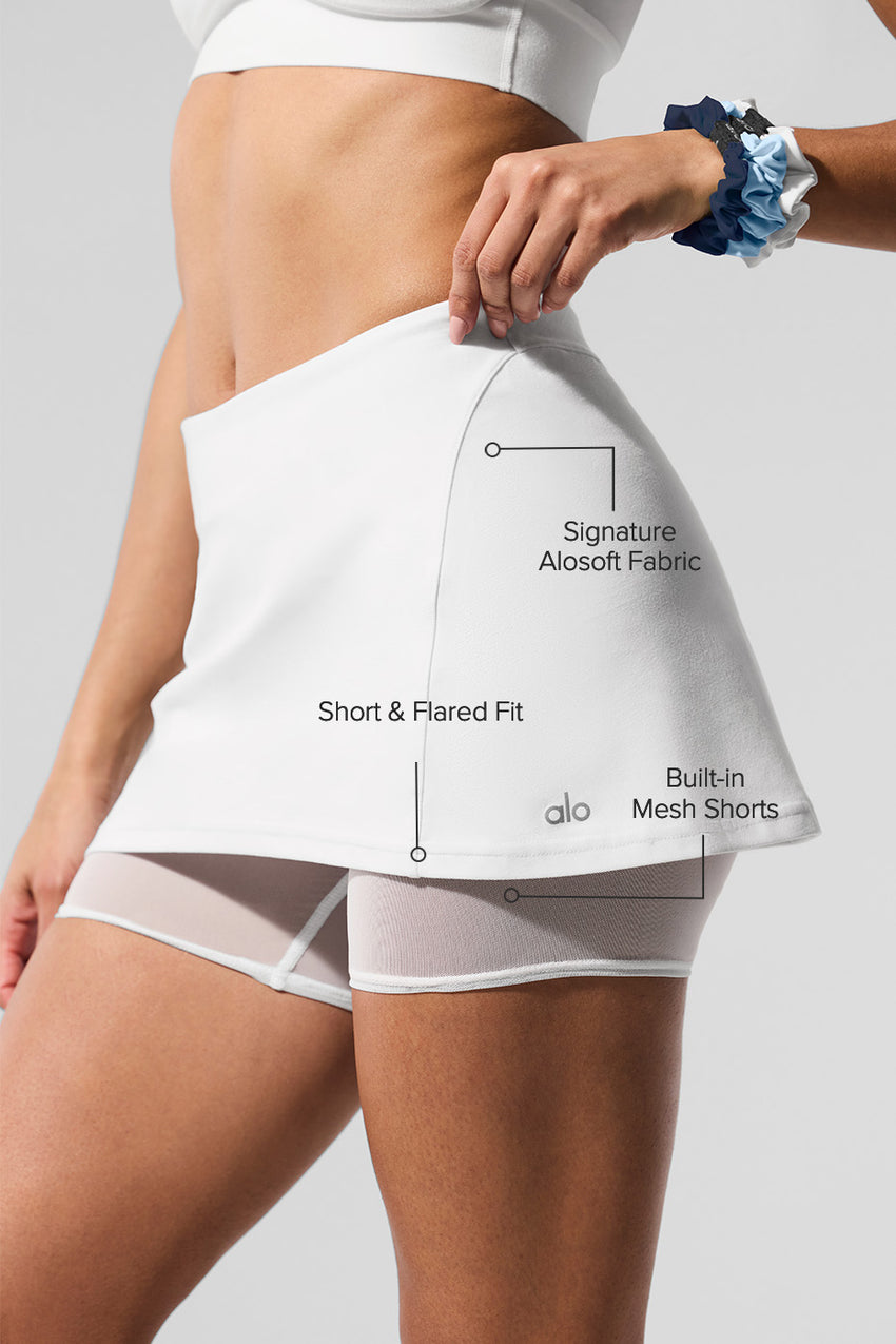 Alosoft Serve It Up Skirt - Black