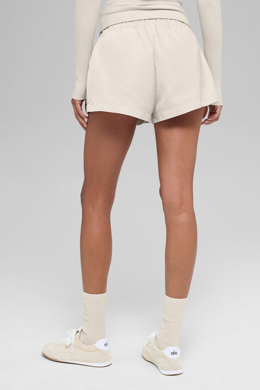 High-Waist Socialite Short - Black