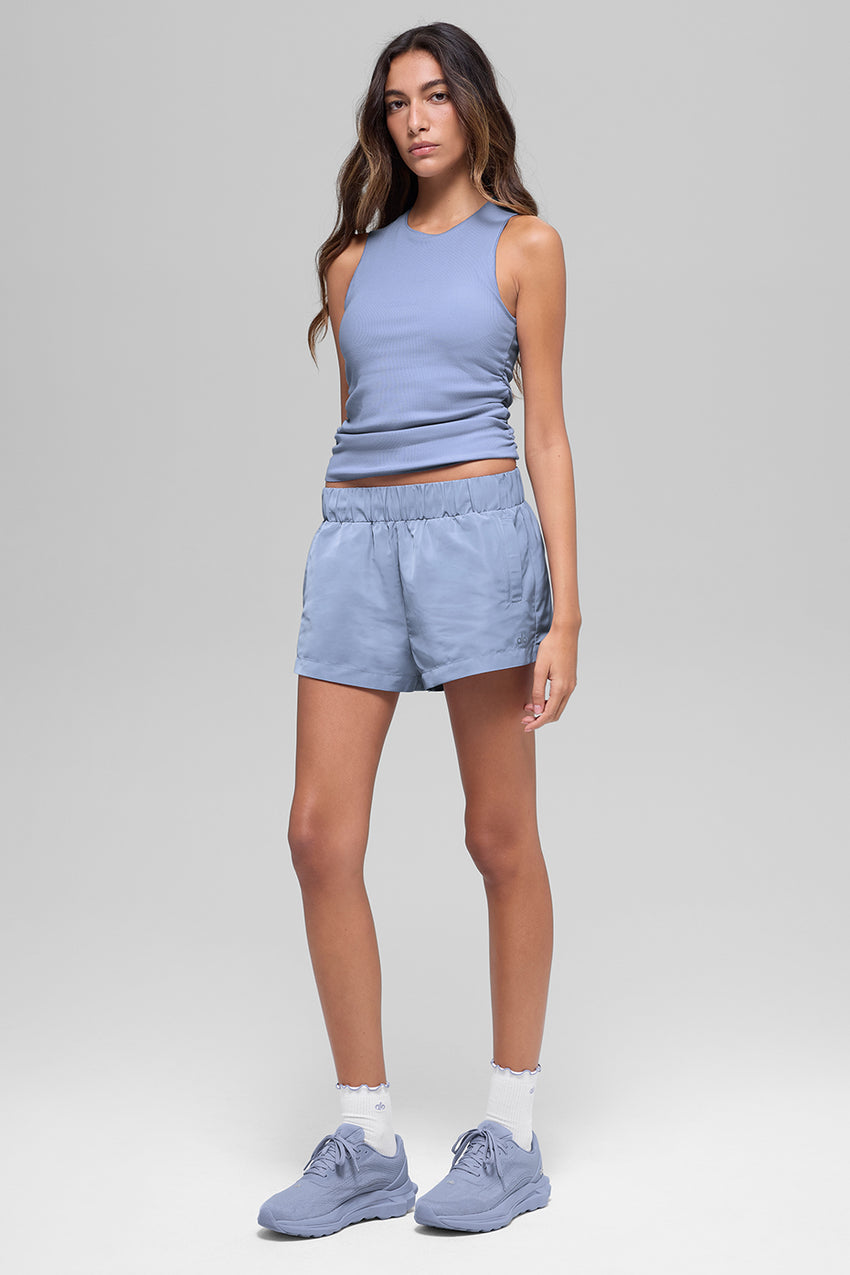 High-Waist Socialite Short - Black