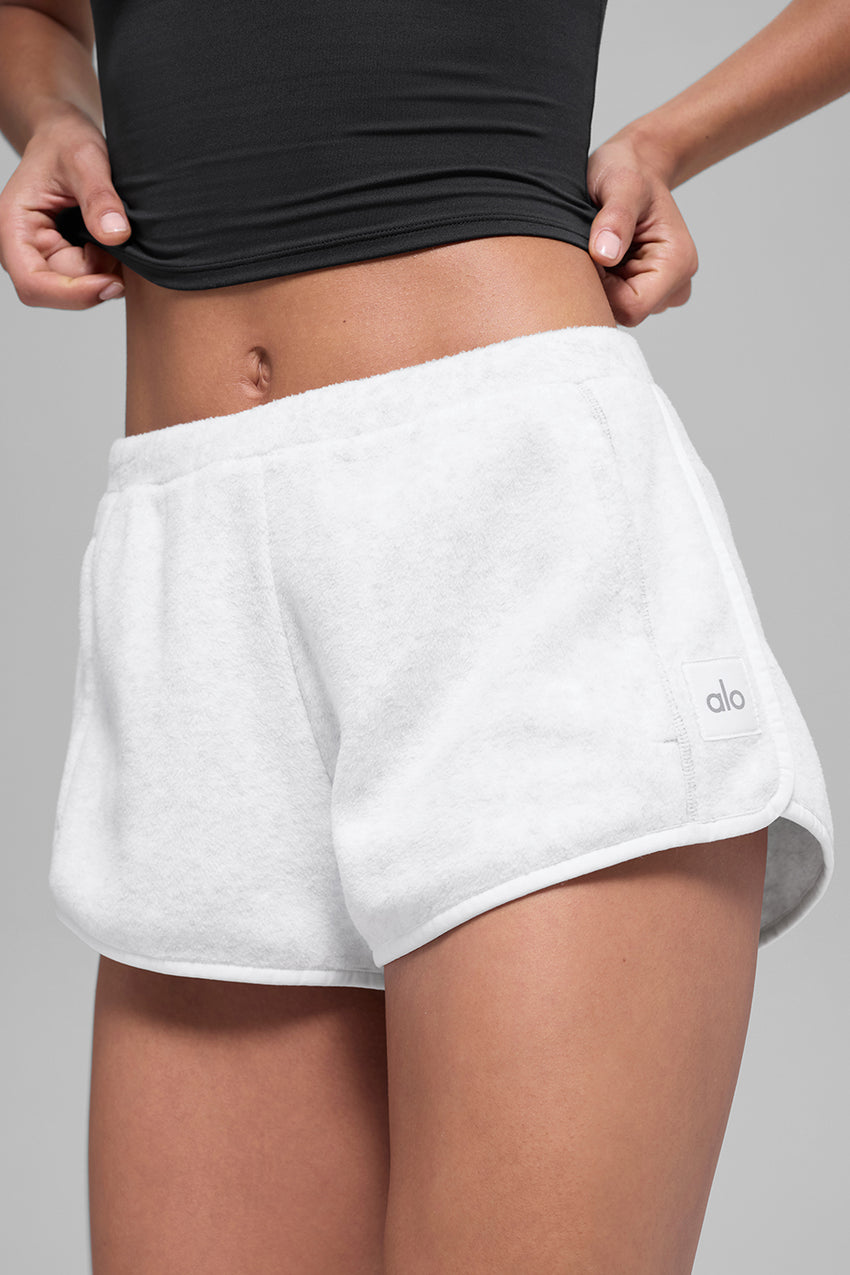 Polar Fleece Retreat Short - Ivory