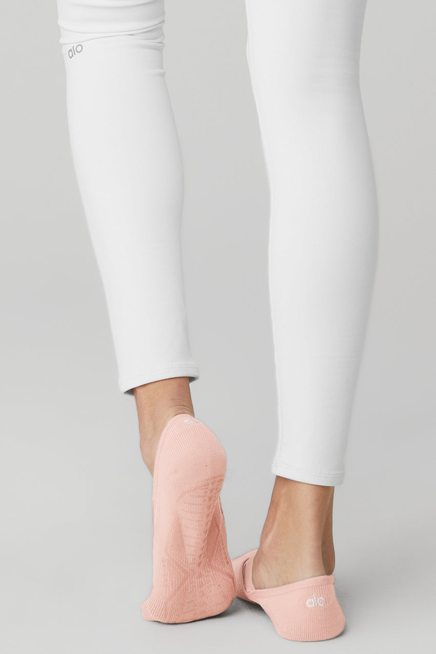 Women's Pivot Barre Sock - White