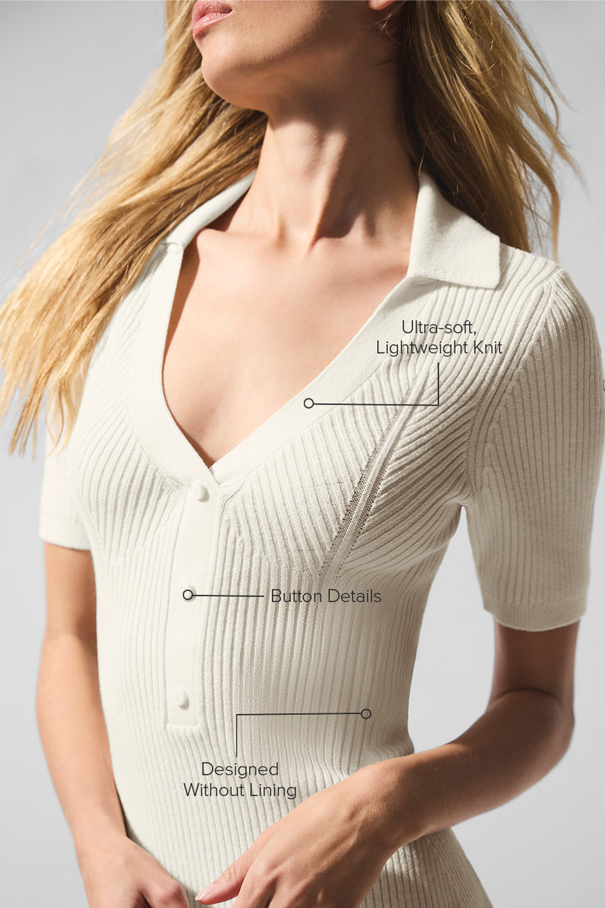 Supernatural Sweater Dress - Ivory