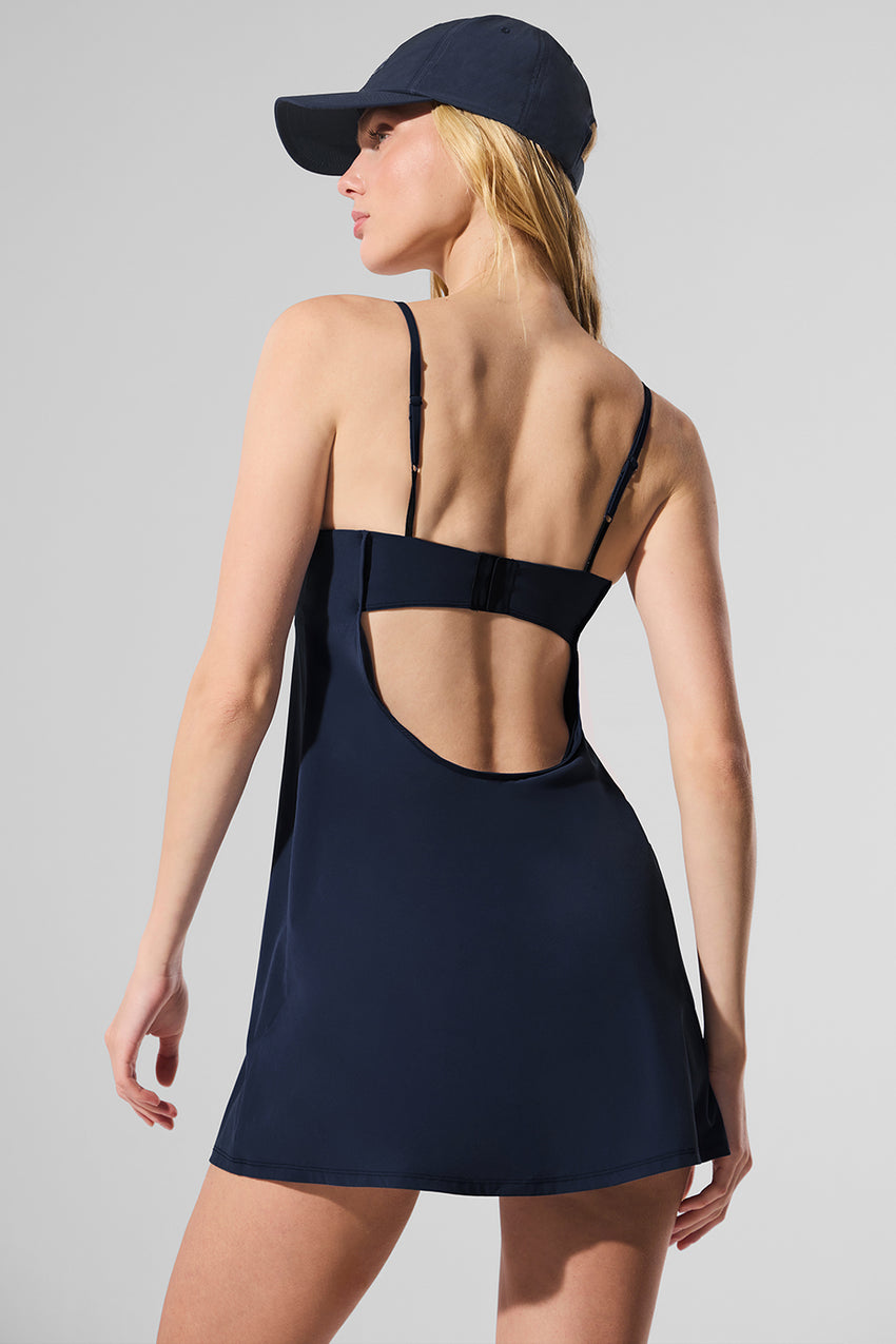 Breezy Tennis Dress - Black