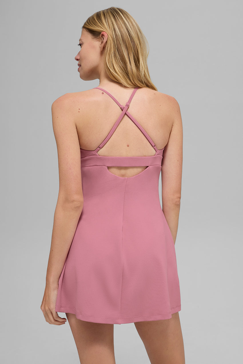 Airbrush Splendor Dress - White