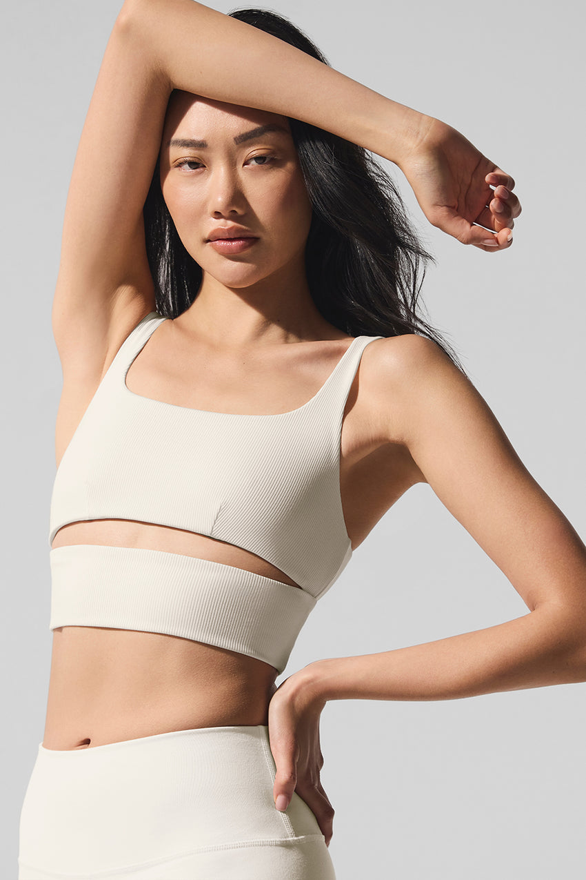Slit Bra - Black