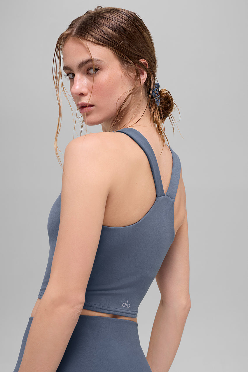 Airbrush Real Bra Tank - Black
