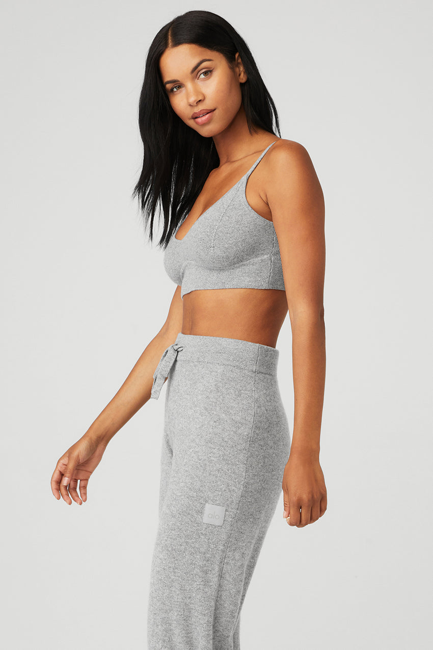 Cashmere Jet Set Bra - Black
