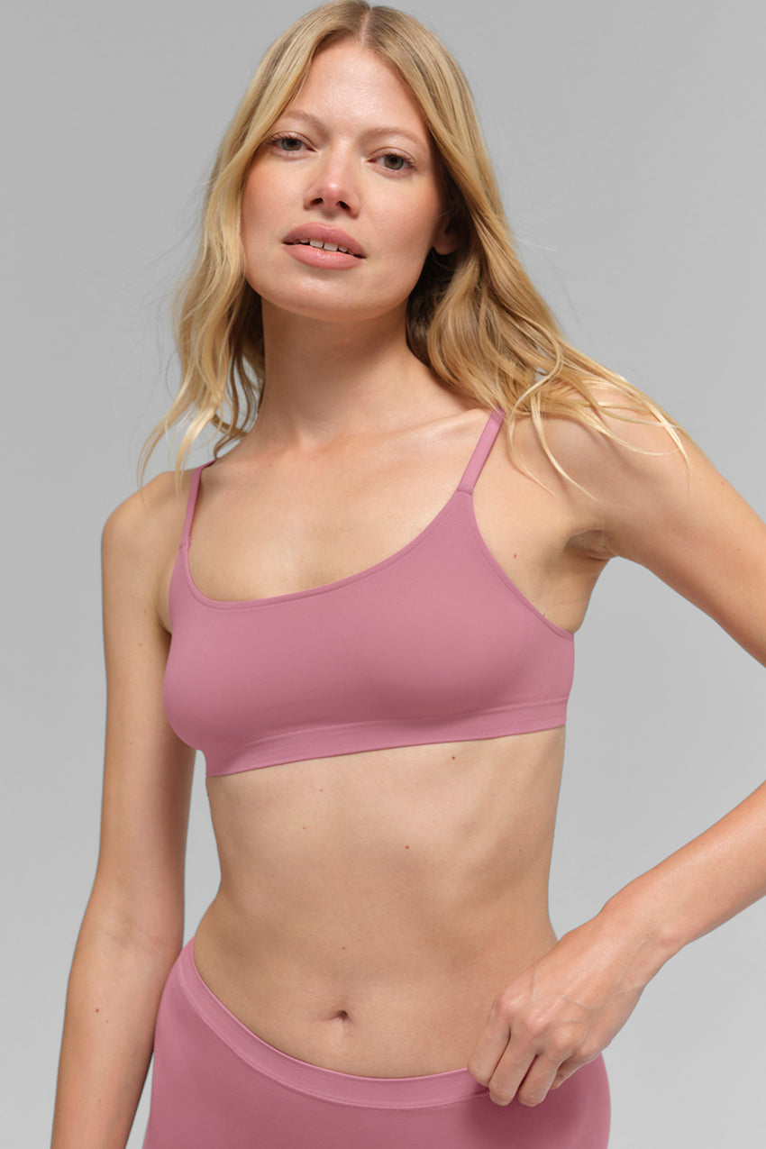 Sheer Glow Bra - Black