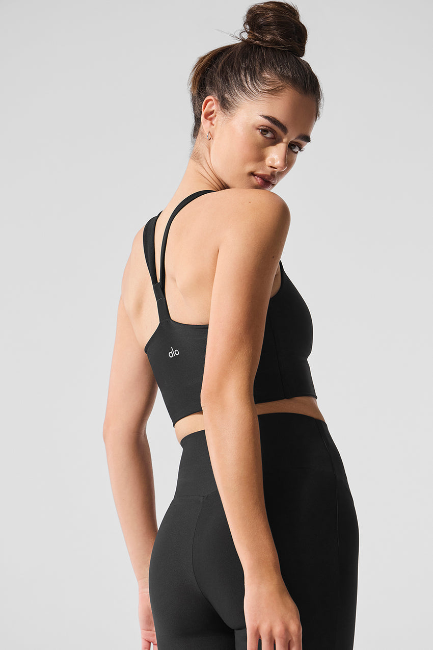 Airlift Sleek Bra Tank - Black