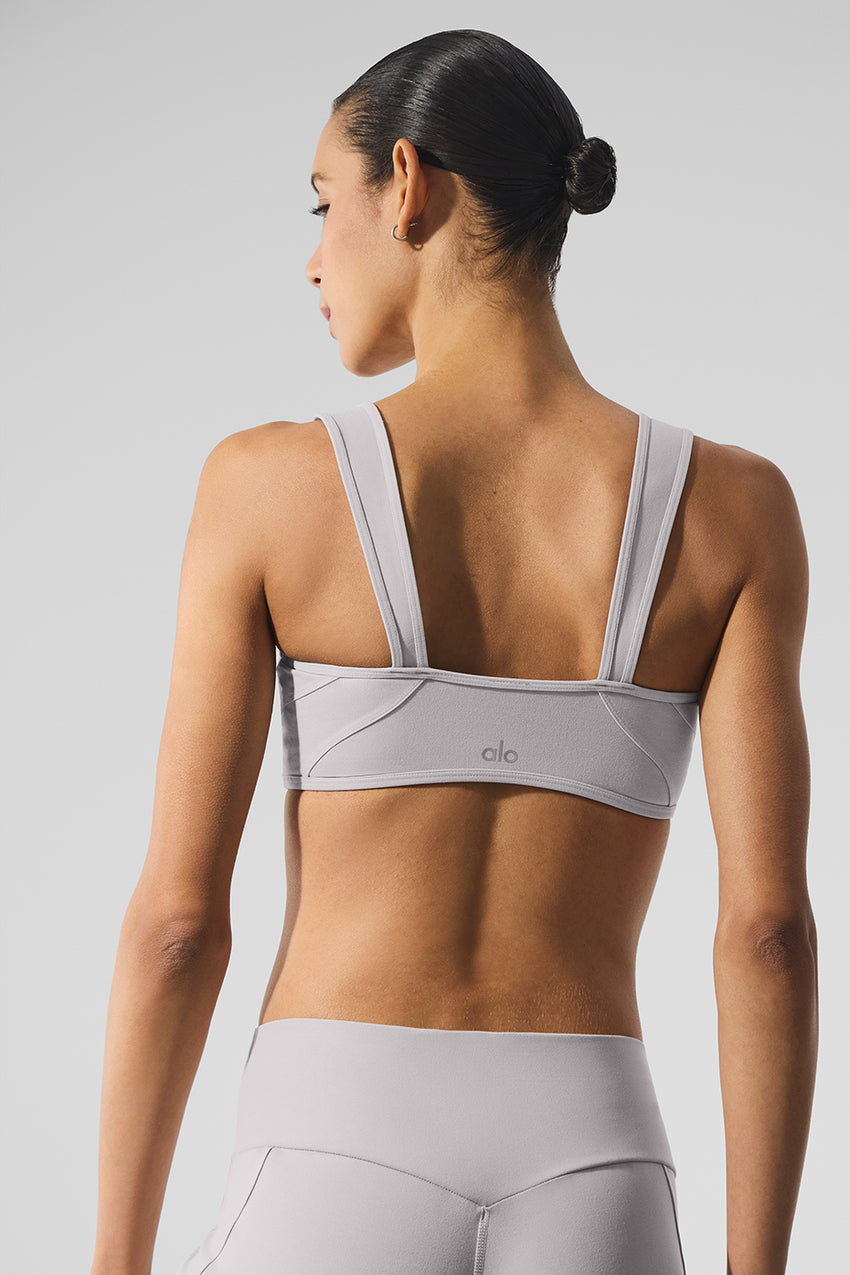 Washed Alosoft Sunray Bra - Grey Sky Wash