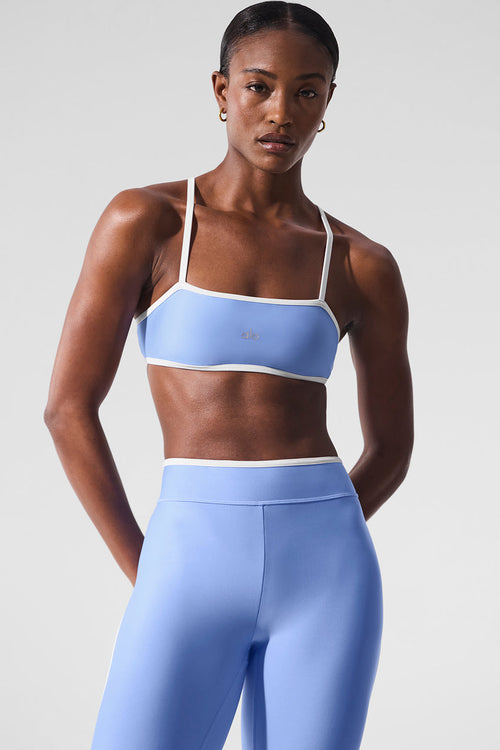 Airlift Charger Bra - Crystal Clear Blue/White