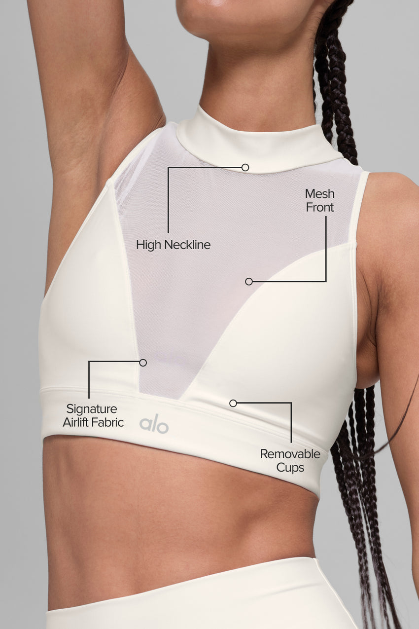 Airlift Mesh Infatuation Bra - Black