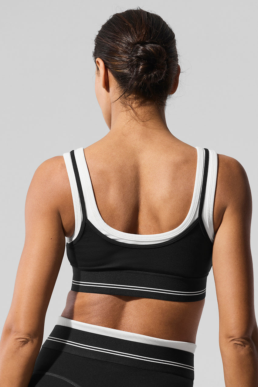Airbrush Better Together Bra - Black/White