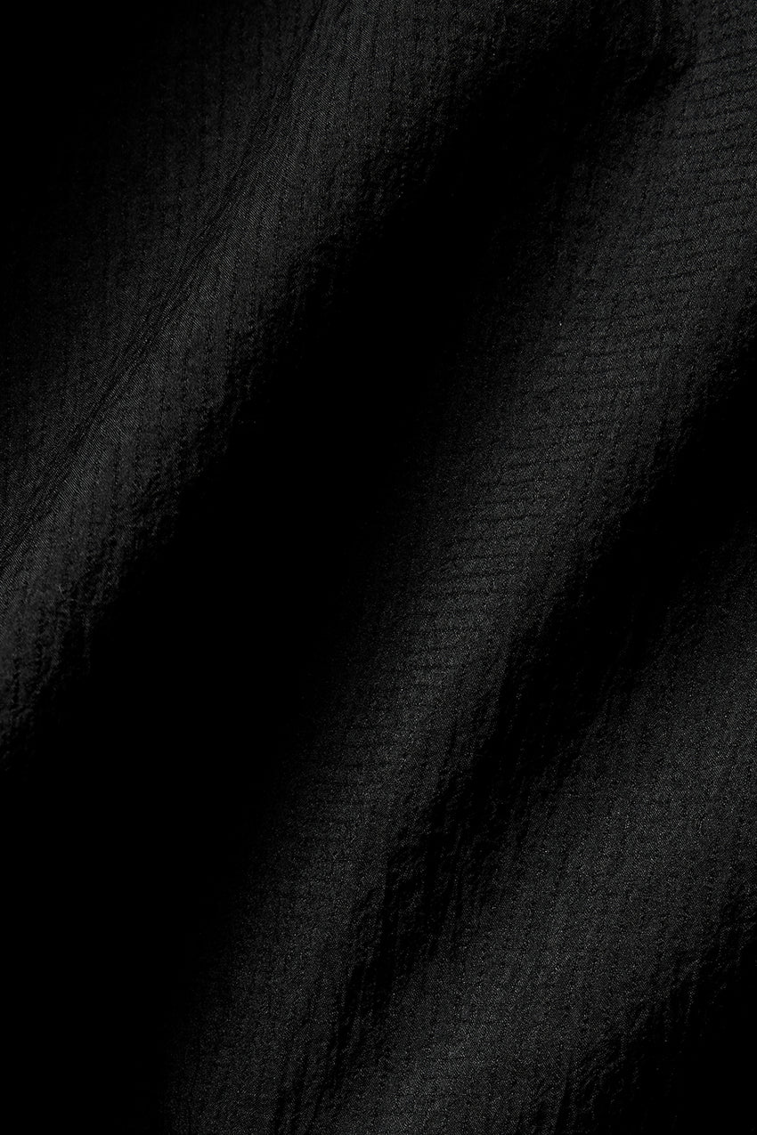 Cropped Game Time Full Zip Jacket - Black